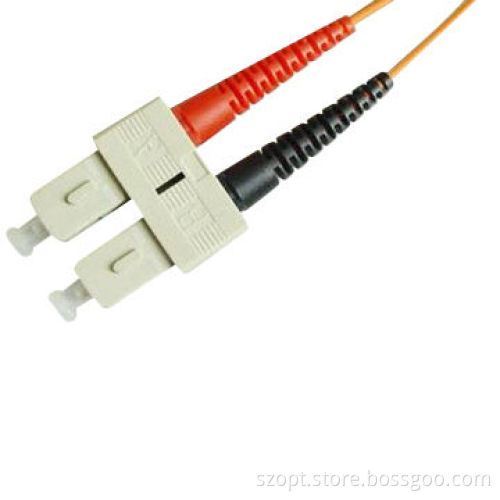 ST Single-mode Duplex Patch Cord with High Reliability, Cost Effective